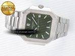 Patek Philippe 2025 Cubitus GRF Best Edition Green Dial on SS Bracelet MY9015 Mod to A330 Super Clone movement - Görsel 9
