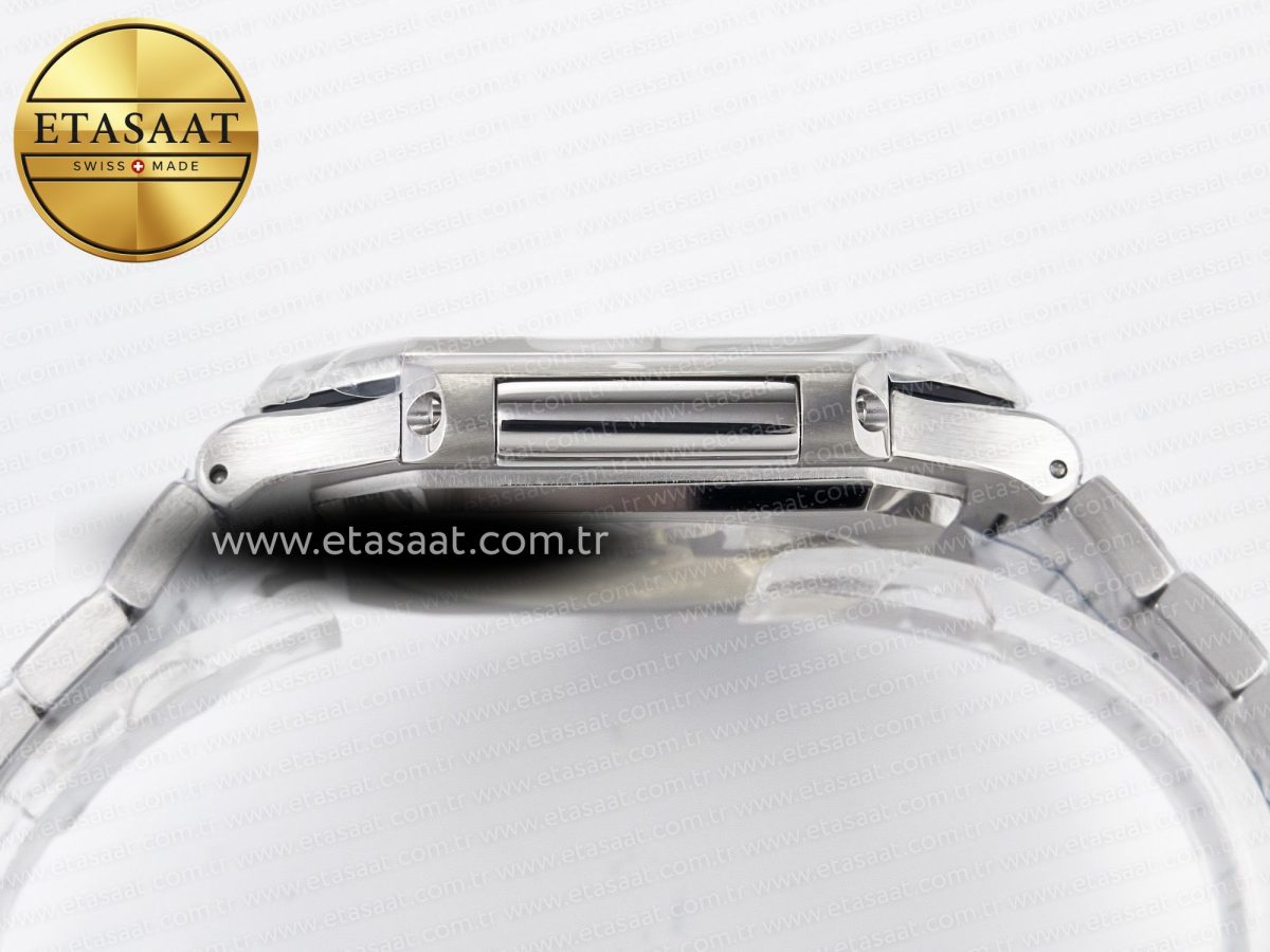 Patek Philippe 2025 Cubitus GRF Best Edition Silver White Dial on SS Bracelet MY9015 Mod to A330 Super Clone movement - Görsel 13