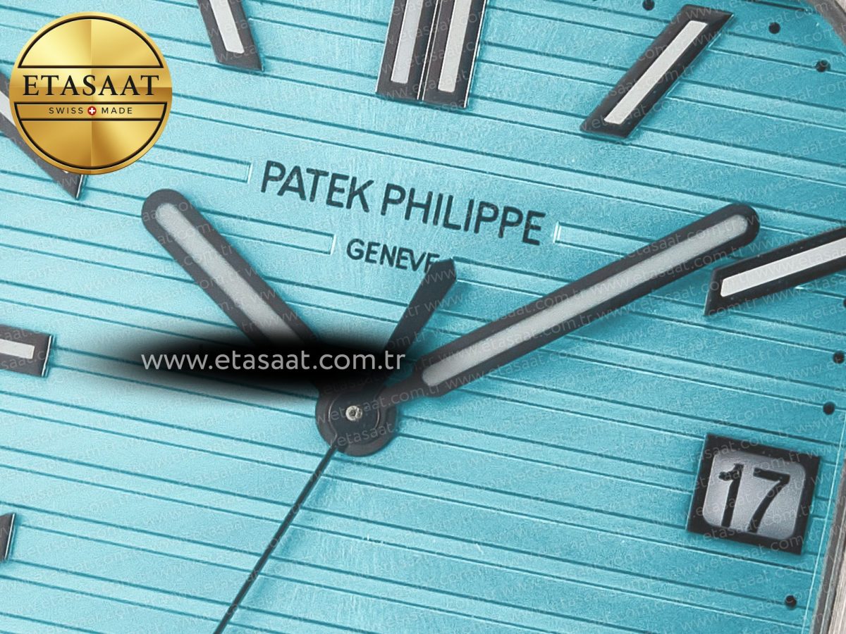 Patek Philippe 2025 Cubitus GRF Best Edition Tiffany Blue Dial on SS Bracelet MY9015 Mod to A330 Super Clone movement - Görsel 10