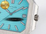 Patek Philippe 2025 Cubitus GRF Best Edition Tiffany Blue Dial on SS Bracelet MY9015 Mod to A330 Super Clone movement - Görsel 11