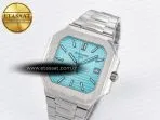 Patek Philippe 2025 Cubitus GRF Best Edition Tiffany Blue Dial on SS Bracelet MY9015 Mod to A330 Super Clone movement - Görsel 2