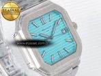 Patek Philippe 2025 Cubitus GRF Best Edition Tiffany Blue Dial on SS Bracelet MY9015 Mod to A330 Super Clone movement - Görsel 5
