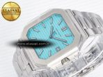 Patek Philippe 2025 Cubitus GRF Best Edition Tiffany Blue Dial on SS Bracelet MY9015 Mod to A330 Super Clone movement - Görsel 6