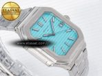 Patek Philippe 2025 Cubitus GRF Best Edition Tiffany Blue Dial on SS Bracelet MY9015 Mod to A330 Super Clone movement - Görsel 7