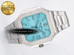 Patek Philippe 2025 Cubitus GRF Best Edition Tiffany Blue Dial on SS Bracelet MY9015 Mod to A330 Super Clone movement - Görsel 8