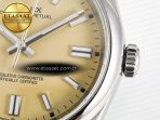 Rolex 2025 Oyster Perpetual 126000 36mm KRF 1:1 Best Edition 904L Steel Beige Dial VR3230 - Görsel 12