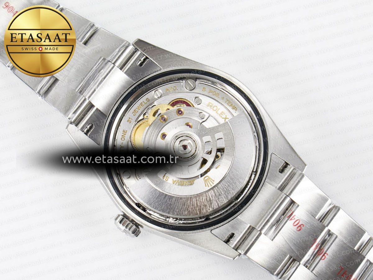 Rolex 2025 Oyster Perpetual 126000 36mm KRF 1:1 Best Edition 904L Steel Beige Dial VR3230 - Görsel 19