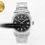 Rolex 2025 Oyster Perpetual 126000 36mm KRF Siyah A2824 Eta Saat - Görsel 3 - 1:1 Süper Klon Saat