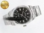 Rolex 2025 Oyster Perpetual 126000 36mm KRF 1:1 Best Edition 904L Steel Black Dial A2824 - Görsel 8
