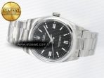Rolex 2025 Oyster Perpetual 126000 36mm KRF 1:1 Best Edition 904L Steel Black Dial A2824 - Görsel 9