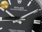 Rolex 2025 Oyster Perpetual 126000 36mm KRF 1:1 Best Edition 904L Steel Black Dial VR3230 - Görsel 10