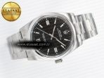 Rolex 2025 Oyster Perpetual 126000 36mm KRF 1:1 Best Edition 904L Steel Black Dial VR3230 - Görsel 8