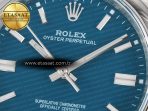 Rolex 2025 Oyster Perpetual 126000 36mm KRF 1:1 Best Edition 904L Steel Blue Dial A2824 - Görsel 10