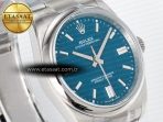 Rolex 2025 Oyster Perpetual 126000 36mm KRF 1:1 Best Edition 904L Steel Blue Dial A2824 - Görsel 5