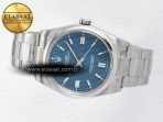 Rolex 2025 Oyster Perpetual 126000 36mm KRF 1:1 Best Edition 904L Steel Blue Dial A2824 - Görsel 9