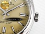 Rolex 2025 Oyster Perpetual 126000 36mm KRF 1:1 Best Edition 904L Steel Pistachio Beige Dial A2824 - Görsel 11