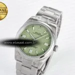 Rolex 2025 Oyster Perpetual 126000 36mm KRF 1:1 Best Edition 904L Steel Pistachio Green Dial A2824