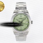 Rolex 2025 OP 126000 36mm KRF Fıstık Yeşil A2824 Eta Saat - Görsel 3 - 1:1 Süper Klon Saat