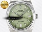 Rolex 2025 Oyster Perpetual 126000 36mm KRF 1:1 Best Edition 904L Steel Pistachio Green Dial A2824 - Görsel 4