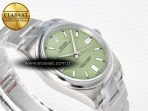 Rolex 2025 Oyster Perpetual 126000 36mm KRF 1:1 Best Edition 904L Steel Pistachio Green Dial A2824 - Görsel 6