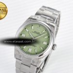 Rolex 2025 Oyster Perpetual 126000 36mm KRF 1:1 Best Edition 904L Steel Pistachio Green Dial VR3230