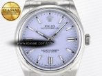 Rolex 2025 Oyster Perpetual 126000 36mm KRF 1:1 Best Edition 904L Steel Purple Dial A2824 - Görsel 4