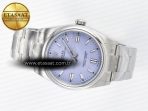 Rolex 2025 Oyster Perpetual 126000 36mm KRF 1:1 Best Edition 904L Steel Purple Dial A2824 - Görsel 9