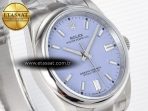 Rolex 2025 Oyster Perpetual 126000 36mm KRF 1:1 Best Edition 904L Steel Purple Dial VR3230 - Görsel 5