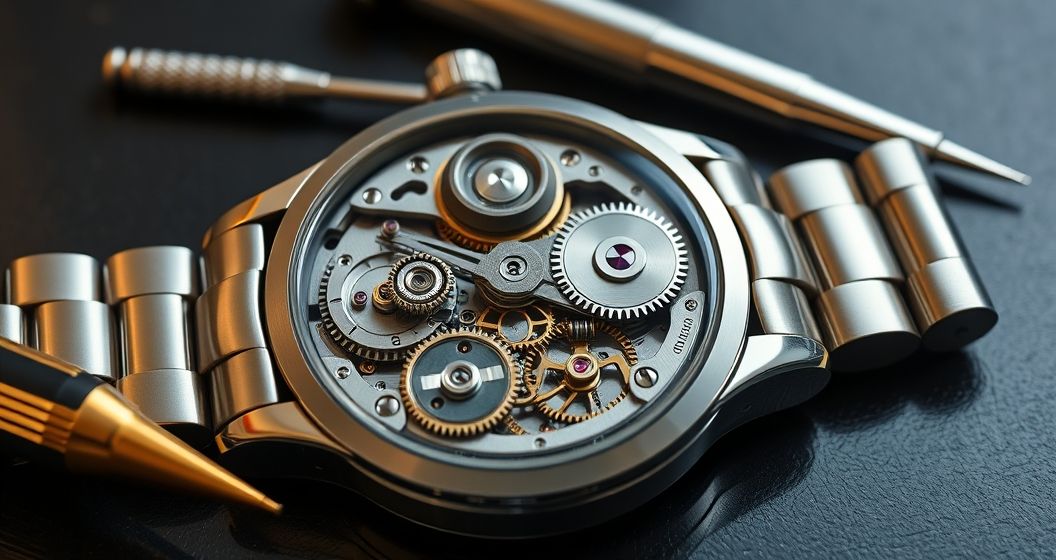 Yuksek Kalite Replika Saatlerde Isvicre Mekanizmasi Gucu 1761173383 AI generated (Gemini + Flux) featured image for: Yüksek Kalite Replika Saatlerde İsviçre Mekanizması Gücü (Prompt: A hyperrealistic, high resolution image showing a high quality replica watch with its intricate Swis)