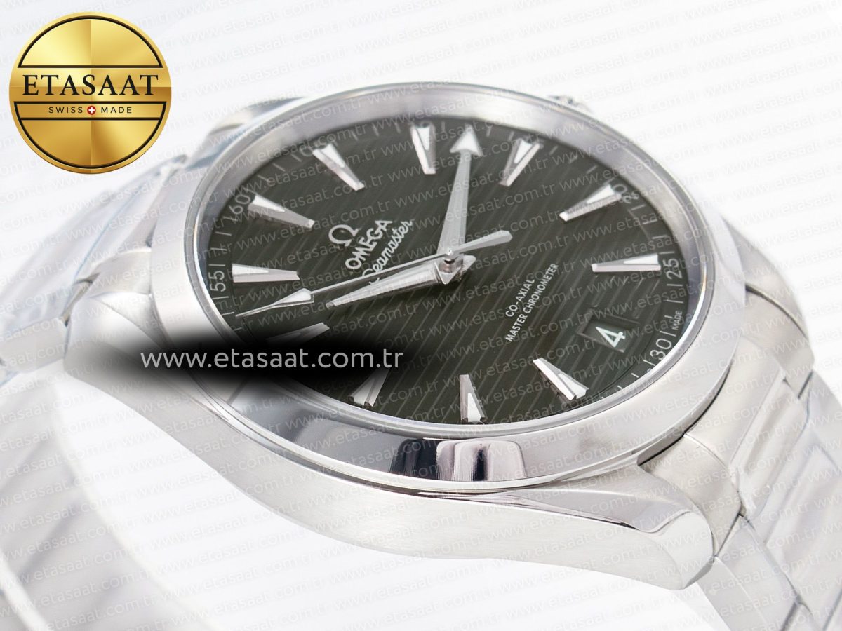 Omega Aqua Terra 150m 41mm VSF 1:1 Best Edition Green Dial on SS Bracelet A8900 Super Clone - Görsel 8