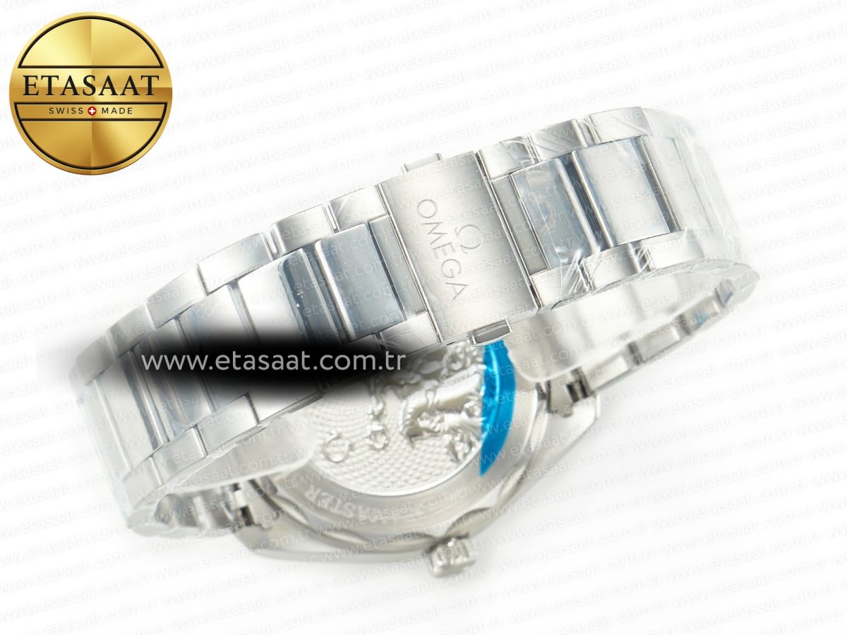 Omega Aqua Terra 150M 41mm VSF 1:1 Best Edition Summer Blue Dial on SS Bracelet A8900 Super Clone - Görsel 15
