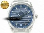Omega Aqua Terra 150M 41mm VSF 1:1 Best Edition Summer Blue Dial on SS Bracelet A8900 Super Clone - Görsel 4