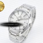 Omega Aqua Terra 150m 41mm VSF 1:1 Best Edition White Textured Dial on SS Bracelet A8500 Super Clone