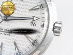 Omega Aqua Terra 150m 41mm VSF 1:1 Best Edition White Textured Dial on SS Bracelet A8500 Super Clone - Görsel 11