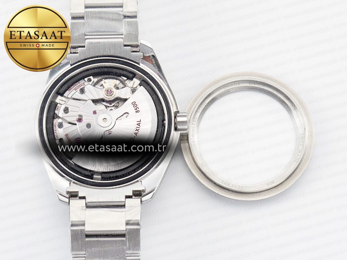 Omega Aqua Terra 150m 41mm VSF 1:1 Best Edition White Textured Dial on SS Bracelet A8500 Super Clone - Görsel 18