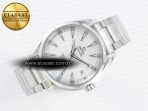 Omega Aqua Terra 150m 41mm VSF 1:1 Best Edition White Textured Dial on SS Bracelet A8500 Super Clone - Görsel 8