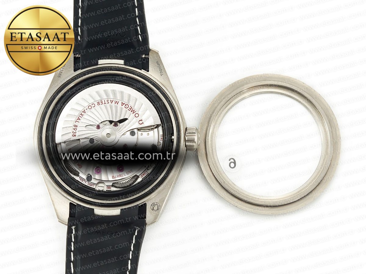 Omega Aqua Terra 150M 43mm 24 Ti VSF 1:1 Best Edition Gray Dial on Black Rubber Strap A8938 Super Clone - Görsel 15
