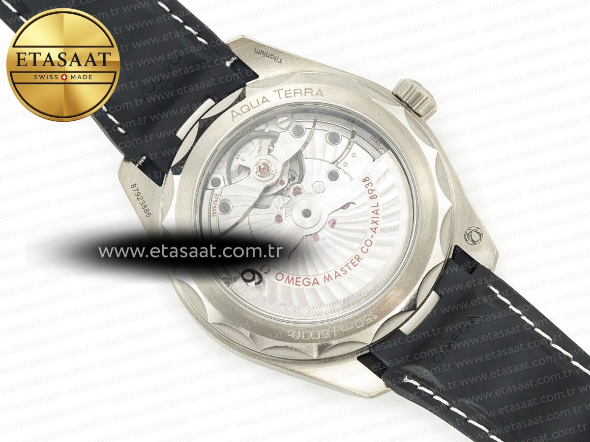 Omega Aqua Terra 150M 43mm 24 Ti VSF 1:1 Best Edition Gray Dial on Black Rubber Strap A8938 Super Clone - Görsel 16