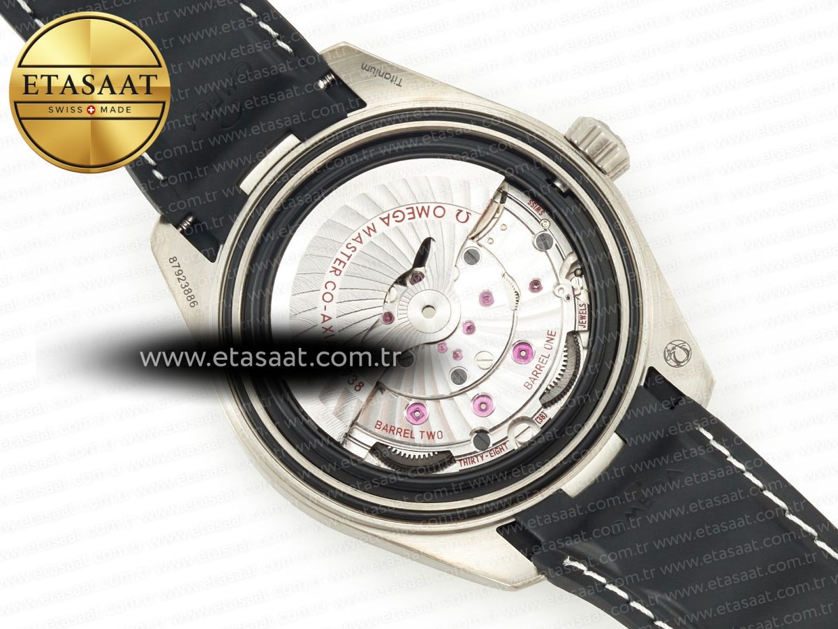 Omega Aqua Terra 150M 43mm 24 Ti VSF 1:1 Best Edition Gray Dial on Black Rubber Strap A8938 Super Clone - Görsel 17