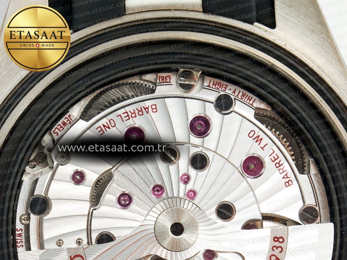 Omega Aqua Terra 150M 43mm 24 Ti VSF 1:1 Best Edition Gray Dial on Black Rubber Strap A8938 Super Clone - Görsel 19