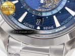 Omega Aqua Terra 150M 43mm Worldtimer 24 VSF 1:1 Best Edition Blue Dial on SS Bracelet A8938 Super Clone - Görsel 11
