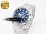Omega Aqua Terra 150M 43mm Worldtimer 24 VSF 1:1 Best Edition Blue Dial on SS Bracelet A8938 Super Clone - Görsel 2