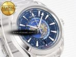 Omega Aqua Terra 150M 43mm Worldtimer 24 VSF 1:1 Best Edition Blue Dial on SS Bracelet A8938 Super Clone - Görsel 5