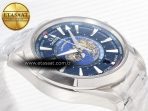 Omega Aqua Terra 150M 43mm Worldtimer 24 VSF 1:1 Best Edition Blue Dial on SS Bracelet A8938 Super Clone - Görsel 7