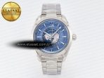 Omega Aqua Terra 150M 43mm Worldtimer 24 VSF 1:1 Best Edition Summer Blue Dial on SS Bracelet A8938 Super Clone - Görsel 3