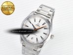 Omega Aqua Terra 150M Master Chronometers White Dial Orange Hand on SS Bracelet A8900