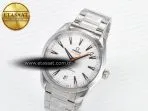 Omega Aqua Terra 150M Master Chronometers White Dial Orange Hand on SS Bracelet A8900 - Görsel 2