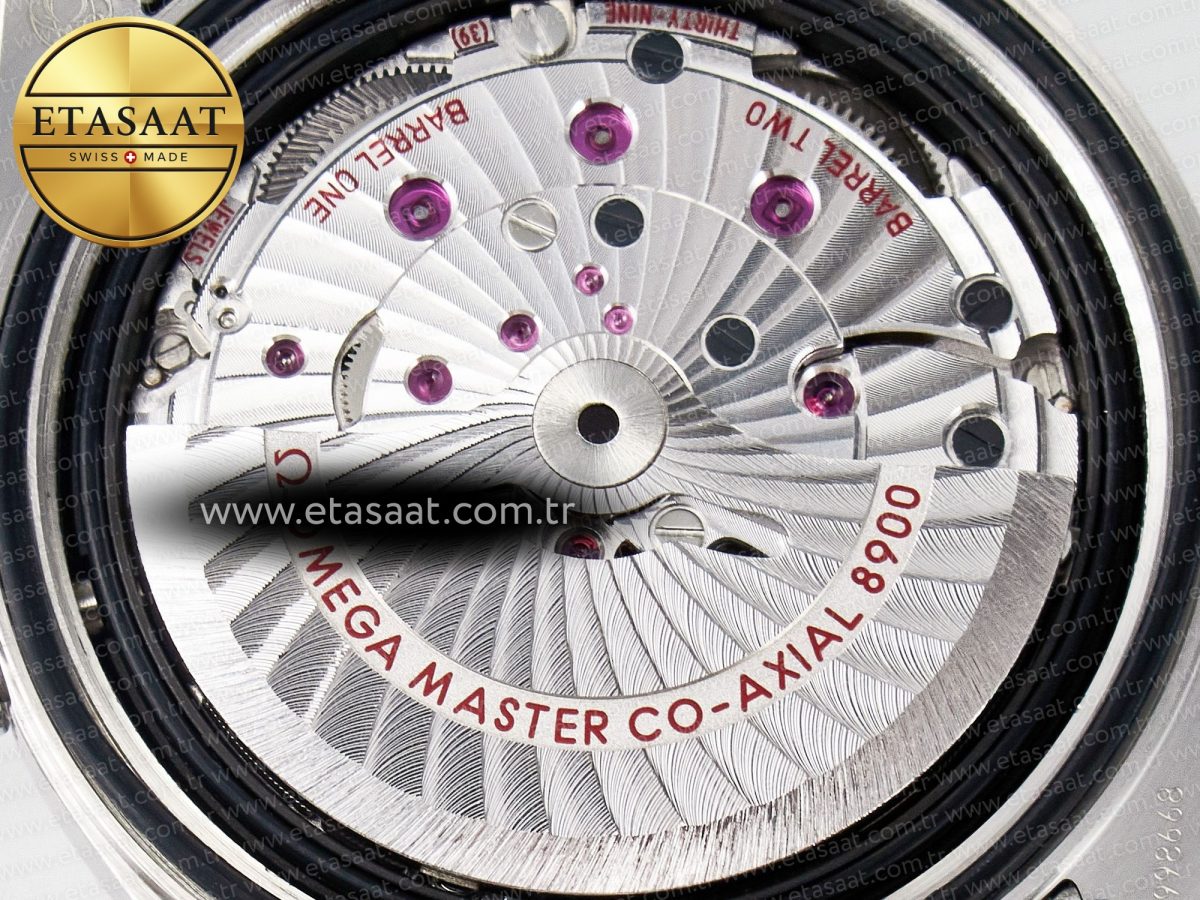 Omega Aqua Terra 150M Master Chronometers White Dial Orange Hand on SS Bracelet A8900 - Görsel 20