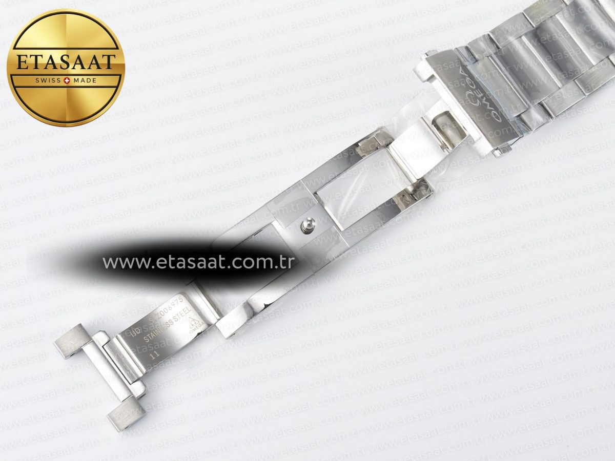 Omega Aqua Terra 150M Master Chronometers White Dial Orange Hand on SS Bracelet A8900 - Görsel 29