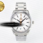 Omega Aqua Terra 150M Master Chronometers Beyaz A8900 Eta Saat - Görsel 3 - 1:1 Süper Klon Saat